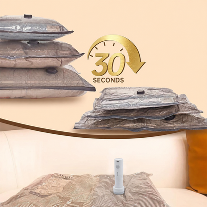 X7 Cordless Travel Vacuum Bag Set