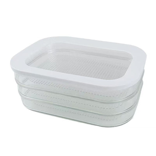 Food Storage Containers with Lid Clear Fridge Crisper