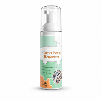 Waterless Carpet Foam Stain Remover with Towel